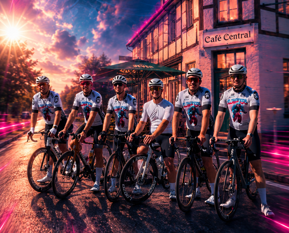 SlowRiders Team bei einer gemeinsamen Ausfahrt